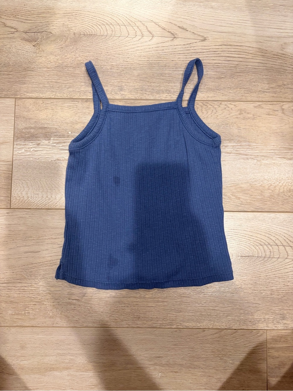Old Navy Navy Ribbed Spaghetti Strap Tank